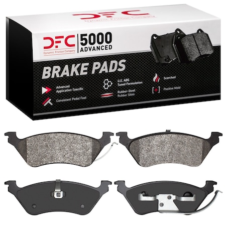 Dfc 5000 Advanced Disc Brake Pad Set,  1551-0858-00