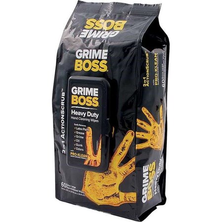 Allstar Performance Grime Boss Cleaning Wipes, 60PK ALL12017