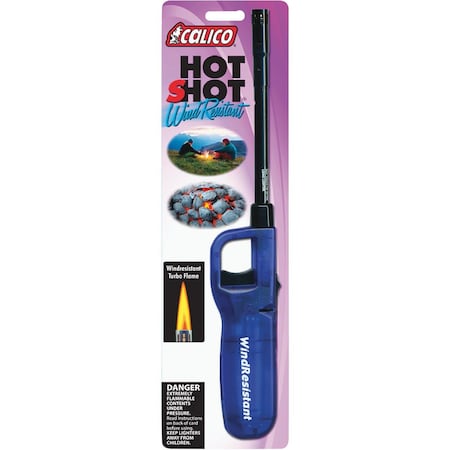 Calico Nonrefillable Straight Stem Wind-Resistant Butane Lighter BOUWR-1/72