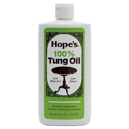 Hope Co 1 Pt 02001 Hope's 100% Pure Tung Oil 02002