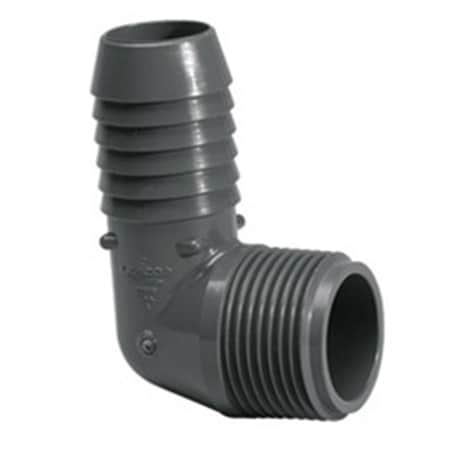 Powerplay 2 in. Inside with Male Pipe Thread 90 Elbow PO1541789
