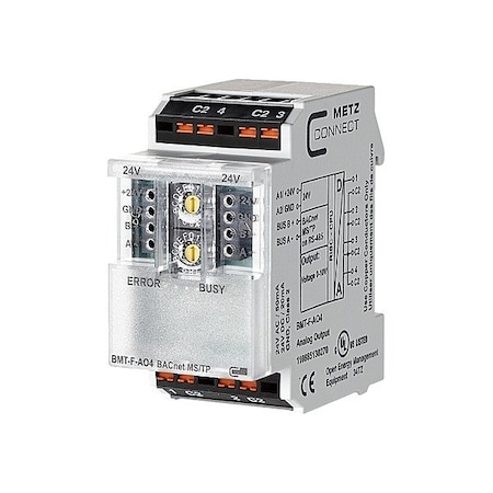 Metz Connect MS/TP Module, 24V AC/DC, 4 Outputs 110886132170