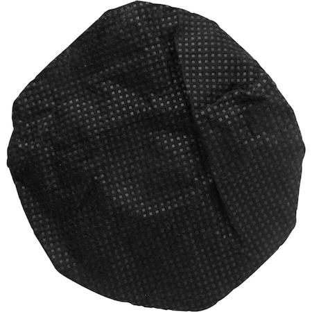 Hamiltonbuhl HamiltonBuhl HygenXCP45BK 4.5 in. Deluxe Disposable Ear Cushion Covers - Black HygenXCP45BK