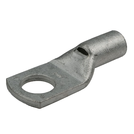 Burndy One-Hole Compression Lug, 4/0 AWG Max, 3/8 in Stud, Standard Barrel, Copper, None YAV28L