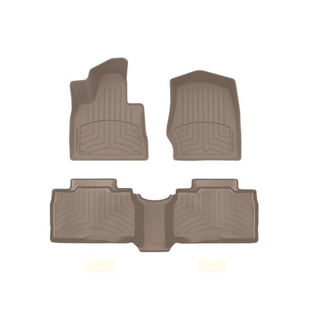 Weathertech Tan, Front and Rear FloorLiner HP 4517161IM-4515752IM