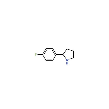 Ak Scientific 2-(4-Fluorophenyl)-pyrrolidine (1g), CAS 72216-06-9 Q591-1g