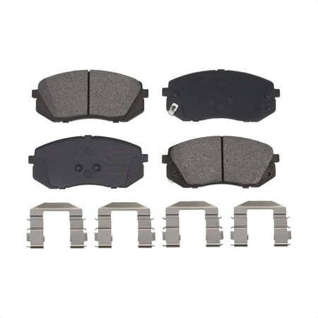 Sim Front Semi-Metallic Disc Brake Pads For Hyundai Sonata GAS engine With Manual Parking SIM-1803
