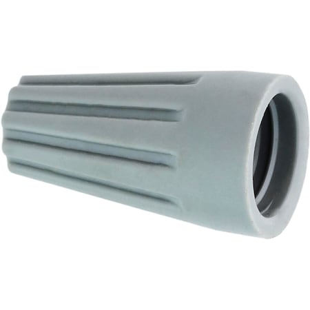 Auveco Gray Wire Nut Connectors, 100PK 15204
