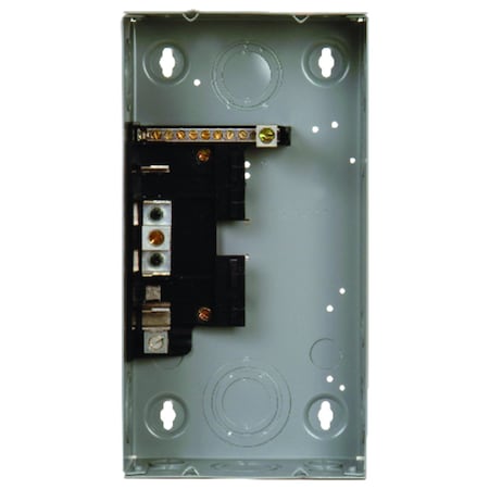 Siemens EQ 125 amps 120/240 V 4 space 8 circuits Surface Mount Main Lug Load Center E0408ML1125S