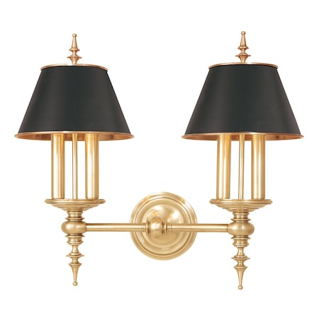 Hudson Valley Lighting Cheshire 4 Light Wall Sconce 20.5 In. Aged Brass 9502-AGB