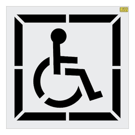 Rae IndividualStencil, Symbol, LDPE 5301-039