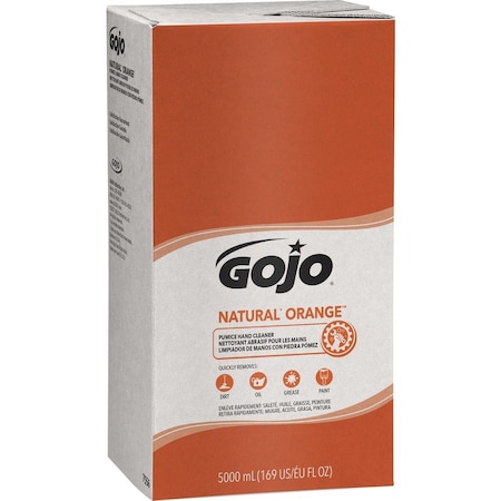Gojo 5,000 mL Liquid Hand Cleaner Cartridge 7556-02