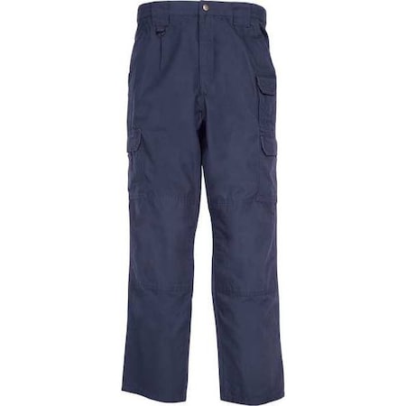 5.11 Tactical Pants, L, Navy, 100% Cotton Canvas 74251ABR-720-32-36