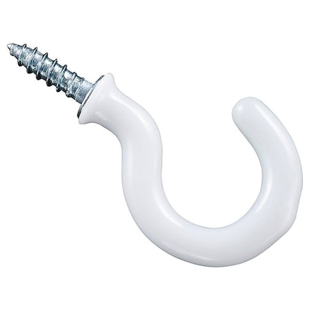 National Hardware Cup Hook, Steel, Vinyl-Coated N119-728