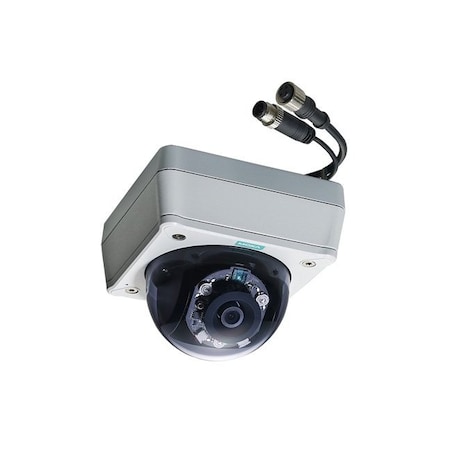 Moxa EN 50155, day& night, IR, FHD IP Camera, 4.2mm lens, PoE, M12 connector, - VPort P16-2MR42M-T