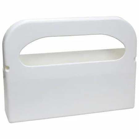 Hospeco Health Gards Half Fold Toilet Seat Cover Dispenser, White, 2PK HG-1-2