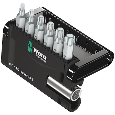 Wera Bit-Check 7 TX Universal 1, 7 pieces 5056294001
