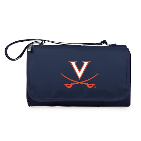 Picnic Time Family Of Brands NCAA Virginia Cavaliers Blanket Tote Outdoor Picnic Blanket - Beach Blanket 820-00-138-594-0