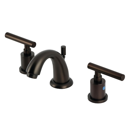 Kingston Brass Widespread Bathroom Faucet with Pop-Up Drain, Oil Rubbed Bronze KB8915CML