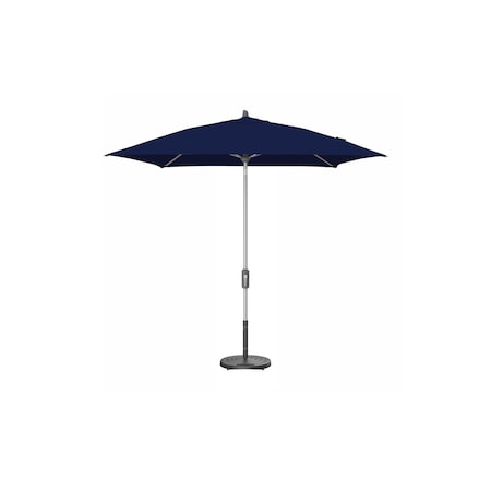 Treasure Garden 7.5 ft Square Patio Umbella, aluminum, fiberglass ribs, outdoor, Navy UM847SQ-SS 5439 Navy