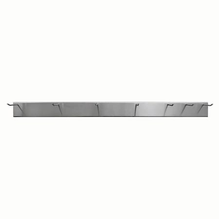 Jorgensen Laboratories Jorvet Stainless Steel Dog Collar Rack, 34?Lx2.5?Hx4?D J0046R
