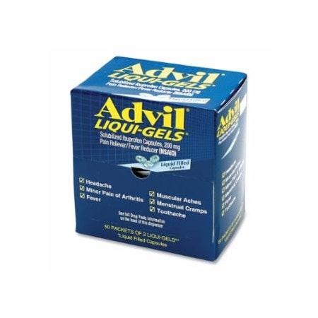 Advil Liqui-Gel, Pain Reliever, Nighttime Sleep-Aid 899-50933