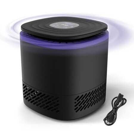 Edendirect 2153 sq. ft. 30000mg/h Ion Generator Ozone Generator Odor Removal in Black with Fan and Timer ZR-C0JJ-30GH-110V