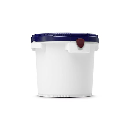 Curtec Click Pack Pail with Screw Lid, White, 6L 4406-60-004