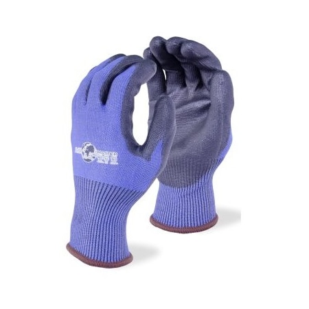 Seattle Glove GMB-T15454 Touch Screen Compatible Cut-Resistant Gloves, A5, 15g, Blue/Black, XL, 12PK GMB-T15454-XL
