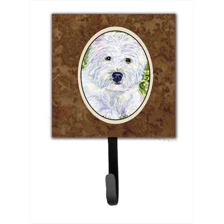 Carolines Treasures 4.25 x 6 in. Westie Leash Or Key Hook SS8835SH4