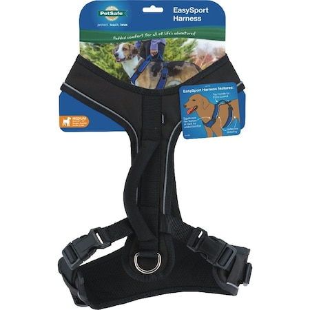 Petsafe EasySport Medium Black Dog Harness ESPH-M-BLK