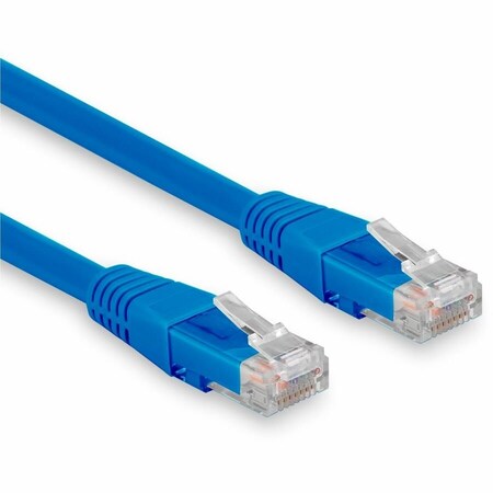 Rocstor 2 FT CAT6 ETHERNET CABLE - MOLDED -BLUE Y10C811-BL