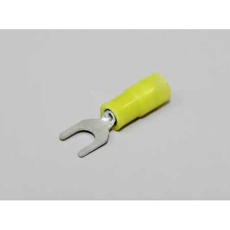 Nichifu Insulated Spade Terminals w/Extra Copper Sleeve 24-20 #6 .228W TMDN 0.3Y-3.5N-YCL