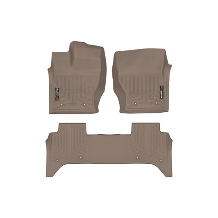 Weathertech Tan, Front and Rear Floorliners 454801-4514055
