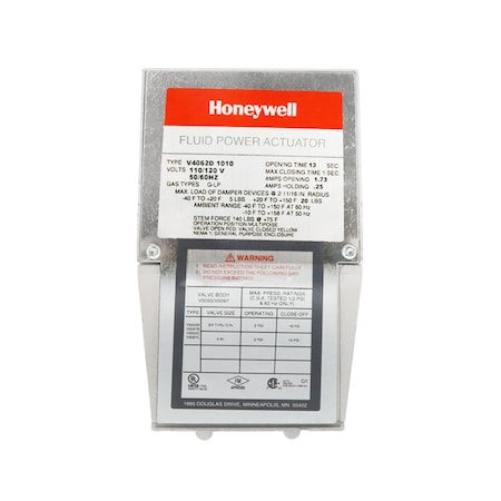 Honeywell HI-LO PRF.CLOS.ACTUATOR 13 SEC V4062D1010