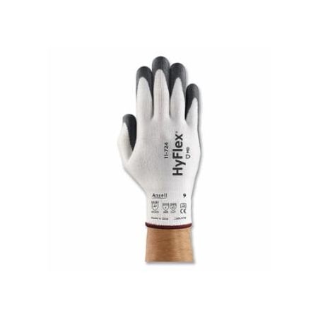 Hyflex 11-724 Industrial Working Gloves, HPPE/Polyurethane/Spandex, Size 9, White/Black, 144PK 012-11-724-9