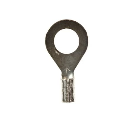 3M 16-14 Awg Bare Non Insulated Brazed Seam Ring Tongue Term 1/4 Stud 500 Pc Min/Mult, 500PK M14-14R/SX