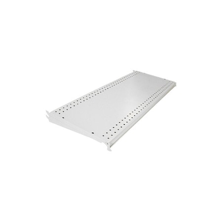 Specialty Store Services Pegboard Shelf, Wht, 1-1/2" H, 48" W 1313W
