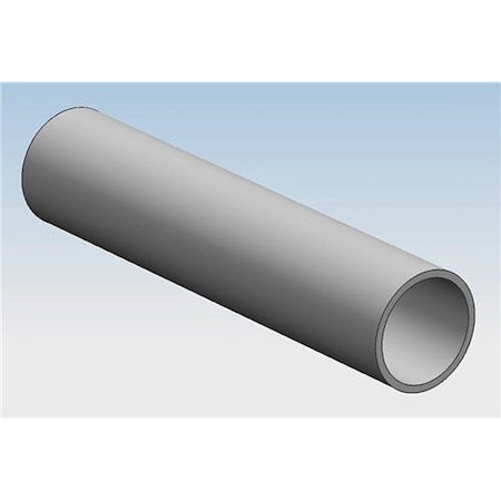Zoro Select CarbonSteelRoundTube, 0.75in-OD, 36in-L dom.75x.120-36