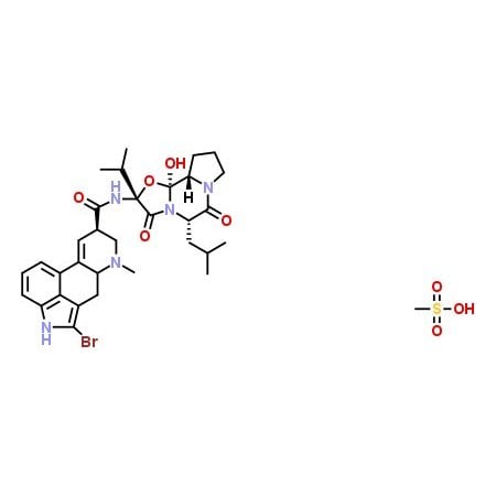 Ak Scientific Bromocriptine methanesulfonate (100mg), CAS 22260-51-1 E427-100mg