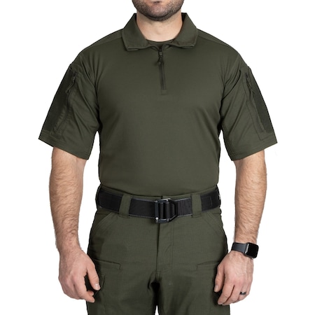 First Tactical RESPONDER SHIRT SHORT SLEEVE, 100% Polyester (Body), 65% Polyester/35% Cotton (Sleeves and Collar) 112024