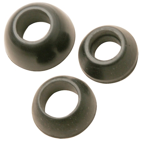 Do It Best Assorted Bonnet Graphite Cone Faucet Washer, 3 Ct. DIB810-16