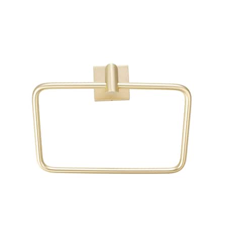 Paradise Bathworks Rapture, Towel Ring, Satin Brass 70004