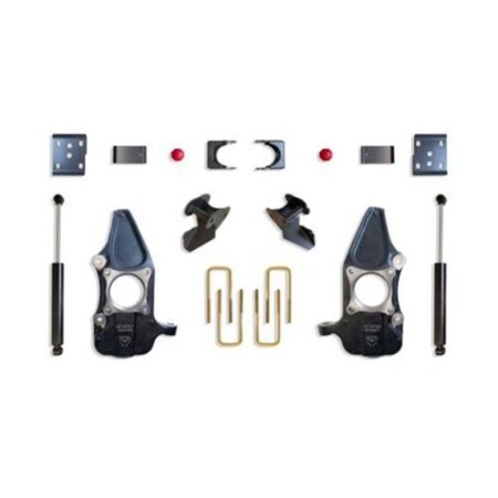 Maxtrac Suspension 24 in. Lowering Kit for 2009-2014 Ford F150 2WD-4WD All Models MXTKC333424