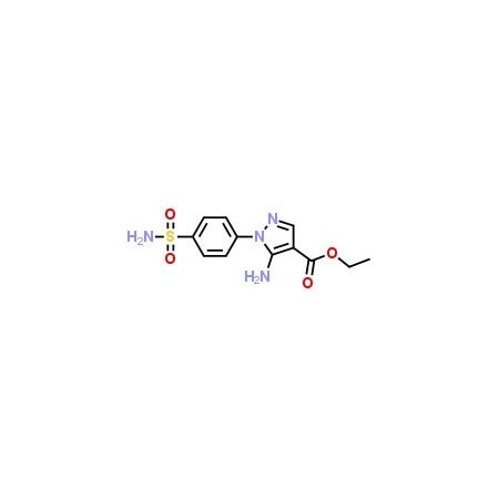 Ak Scientific Ethyl 5-amino-1-(4-sulfamoylphenyl)pyrazole-4-carboxylate (250mg), CAS 72292-62-7 C006-250mg