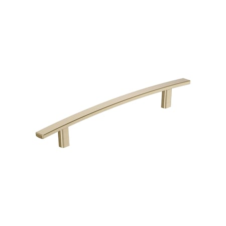 Amerock Cyprus 7-9/16 inch 192mm Center-to-Center Golden Champagne Cabinet Pull BP26208BBZ