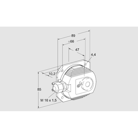 Honeywell Kromschroder SW, PRESS, AIR, DL 11K 3 KS84444826