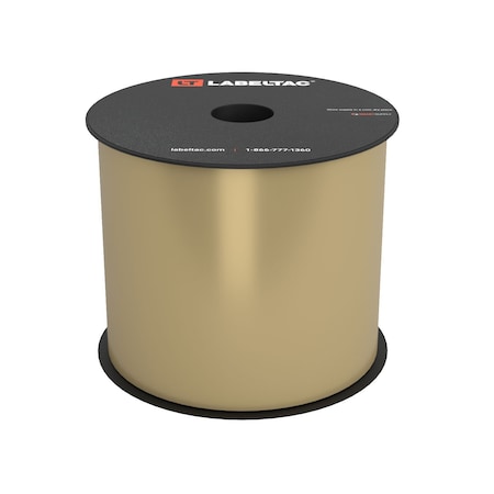 Labeltac LabelTac 4 and Pro Model Label Supply 4in x 150ft, Gold LT413