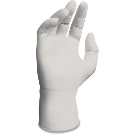 Ansell KimTech Sterling Disposable Exam Gloves, Beaded Cuff, Powder-Free, Gray, 2000 PK, XS 50705