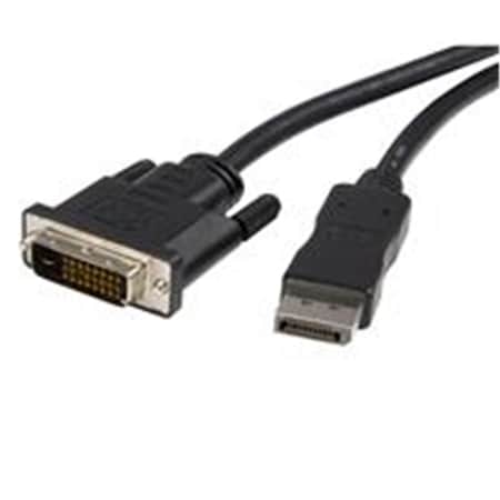 Dynamicfunction 10 ft. Display Port to DVI Video Adapter Converter Cable Male to Male DY2094017